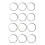 6 stuks gemakkelijk schoon te maken-Diameter 6,7 cm 2