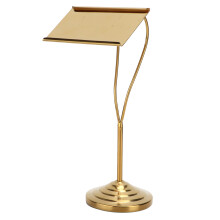 Tischnummernhalter, 20,3 cm, golden, modisch,