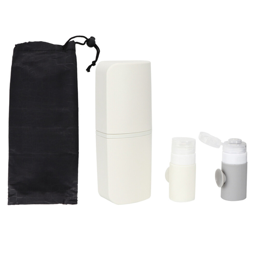 Portable Toothbrush Holders, Multifunctional Travel Oral Hygiene Kit With Durable PP Material Containers For Safe Non-Toxic Storage On The Go