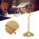 Tischnummernhalter, 20,3 cm, golden, modisch, 12