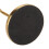 Tischnummernhalter, 20,3 cm, golden, modisch, 15