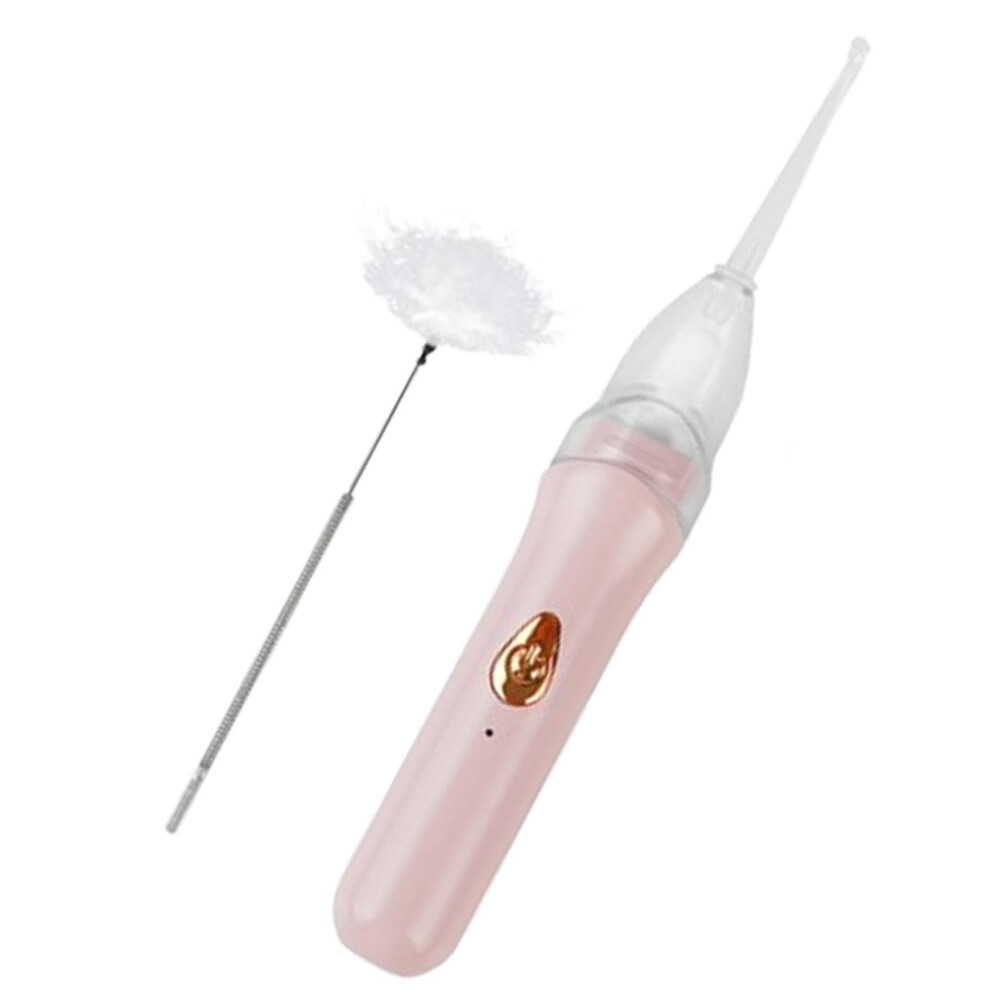 Pink Electric Ear Wax Remover, Ear Scoop Cleaner, Comfortable Painless Wax Remover, For Adults And Family