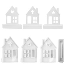 House Shaped Silicone Molds Baking Molds for Mousses Cake,