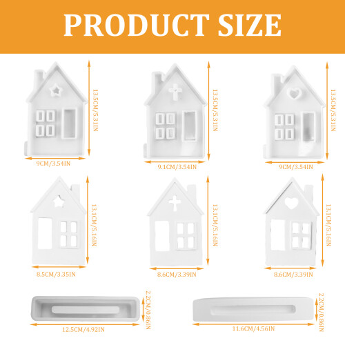 House Shaped Silicone Molds Baking Molds for Mousses Cake, 2