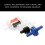 30piece Air Pumps Check Valves Collection-Black large stop val 7