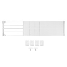 Mehrzweck-Kleiderschrankteiler, verstellbare Spannregale, erweiterbarer Kleiderschrank-Organizer, platzsparendes DIY-Aufbewahrungssystem aus robustem