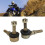 2Pcs Lenkstange Ball M10 Gewinde für ATV 10