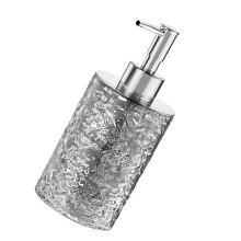 Distributeur de savon liquide de voyage en-Rond gris transparent