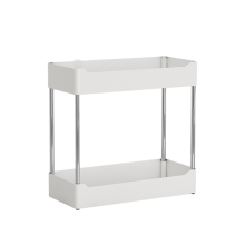 Scaffale portaoggetti multifunzionale, organizer per spazi ristretti, robusto e durevole, per bagno, studio, soggiorno, cucina, bar, scrivania,