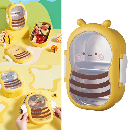 Leakproof Thermal Bentos Box Food Container with Double 1