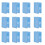 Set of 12 Creative open Wedding Candy Container-light blue 1