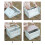 Folding Storage Box with Wood Chopping-Dark blue plastic to 3