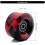 Roller Skating Wheels 8Piece Quad Roller Skate Replacement With Wrench Double Row Black Red 2