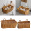 Panier de rangement tissé, support mural de cuisine,-S 3