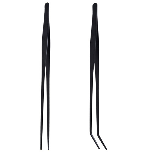 Pincettes aquatiques en acier inoxydable durable, 2