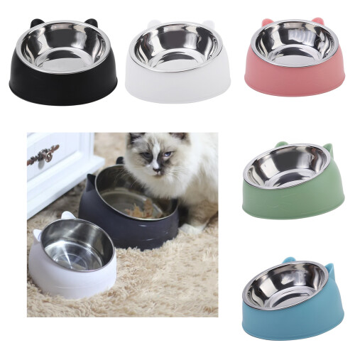 Bol d'alimentation pour chats de grande capacité,-Bleu 2