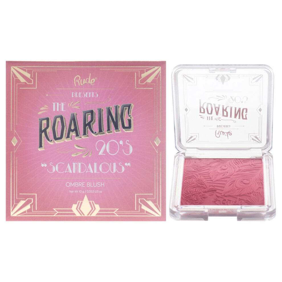 Rude Cosmetics Golden Roaring 20S Ombre Blush Scandalous