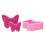 Moules à bougies papillon en Silicone, moules de cuisson,-petit 3