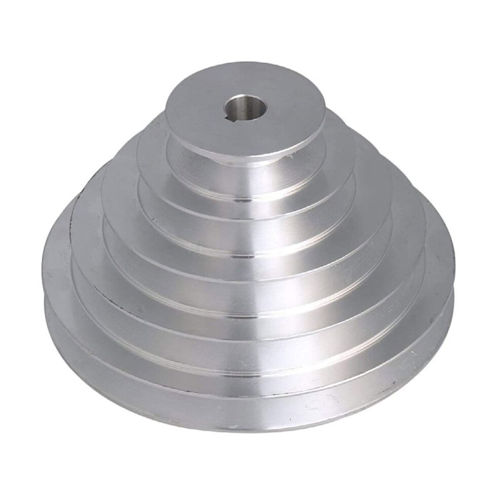 Aluminum 5 Slot A Type Vshaped Pagoda Pulley 5Step Pulley 12.7Mm Belt Width 14Mm Bore 54150Mm Outer Diameter 9105992768523