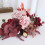 Bouquets de mariage avec des fleurs artificielles en perles, 2