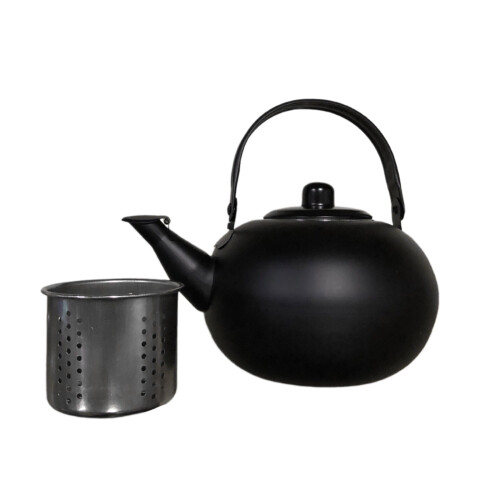 Coffee Teas Pots Water Kettles Stainsless-Black medium size