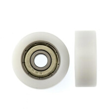Plastic Nylon Pulley POM Wheel For Furniture Drawer Flat Pack Rubber 626 Bearing 6x26x10mm