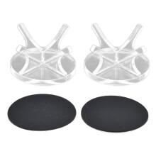 Acryl-Ballständer für Baseball-Präsentationsständer, Sportball-Präsentationsständer mit rutschfesten Gummifüßen, Mehrfachballhalter, hohe
