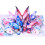 Cartes d'anniversaire de vacances à thème floral 3D, pour 1