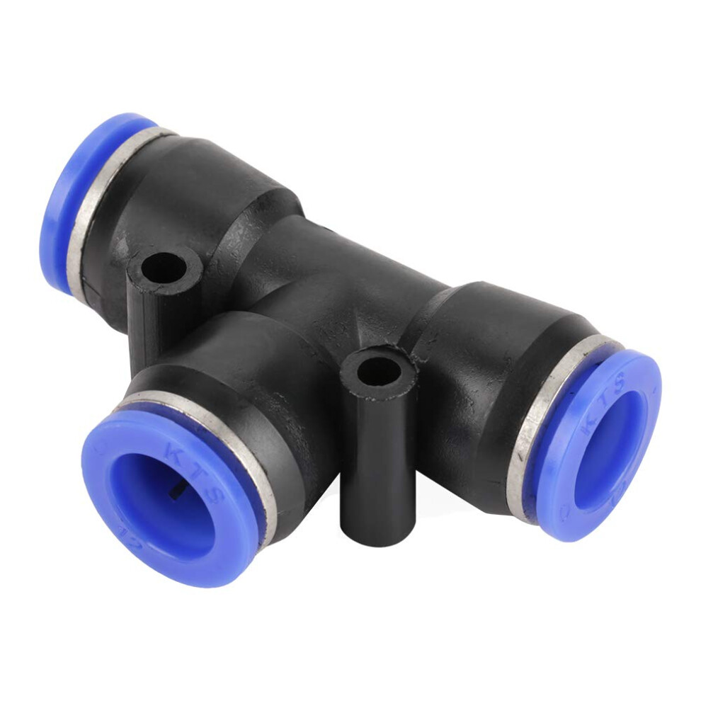 Pneumatic 3Way Tee Union Connector 10 Pcs 12Mm Push Quick Fittings For Hose Solutions 9105992769162
