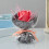 Bouquets de roses artificielles, Bouquets d'œillets-5875 rouge 5