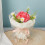 Bouquets de roses artificielles, Bouquets d'œillets-5875 rouge 6