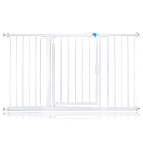 (Blanco, 139.8cm - 146.8cm) Bettacare Puerta de Seguridad con Cierre Automático