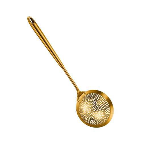 Stainless Skimmer with Accuracy Draining Capability-Gold