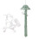 Whimsical Jellyfish Hanging-Green String lights includ 1