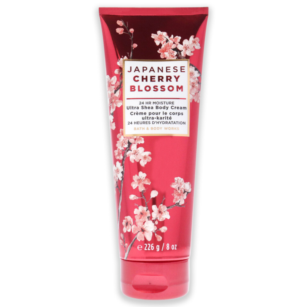 Bath And Body Works Cream Japanese Cherry Blossom Women - 8 Oz Body