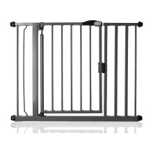 (Gris grafito, 96.6cm - 103.6cm) Safetots Puerta de Seguridad Autoajustable con Cierre Automático