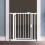 Safetots (Blanco, 75cm - 82cm) Safetots Puerta de Seguridad Autoajustable con Cierre Automático 2