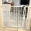 Safetots (Blanco, 75cm - 82cm) Safetots Puerta de Seguridad Autoajustable con Cierre Automático 6