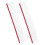 Practical Dogs Cats Grooming Brush for Remove-Red 22 x 3.8cm 1