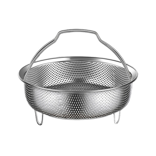 Stainsless Steel Steamers Drain Basket Steaming-medium size