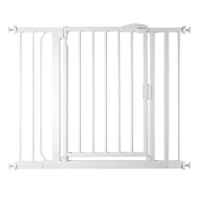 (Blanco, 96.6cm - 103.6cm) Safetots Puerta de Seguridad Autoajustable con Cierre Automático