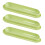 3pcs Multiple Cats Dining Plate Long Shape Pet Feeding-Green 1