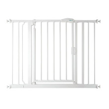 (Blanco, 103.8cm - 110.8cm) Safetots Puerta de Seguridad Autoajustable con Cierre Automático