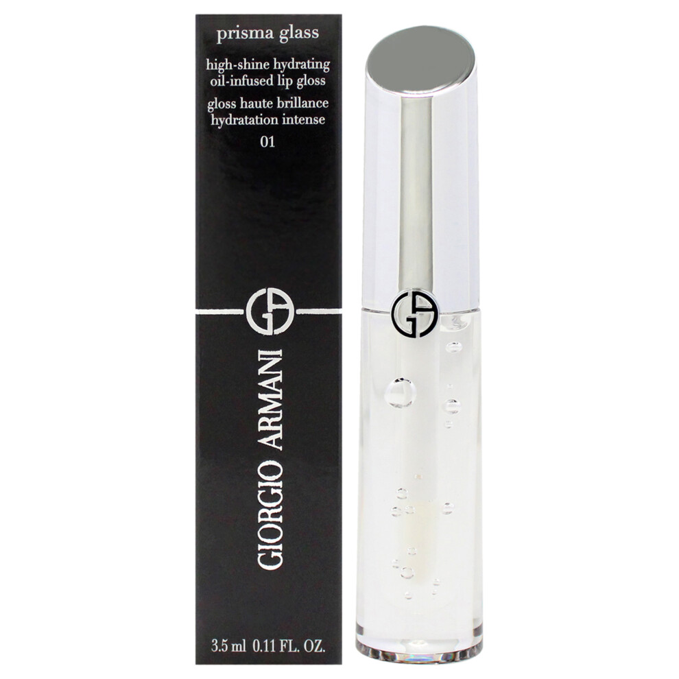 Armani Clear Prisma Glass Lip Gloss 01 Shine