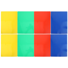 8St Kunststof Schrijfblokken 14"X10" Glad Oppervlak Voor Studenten