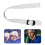 Hockey Chin Strap Adjustable White Replacement 9