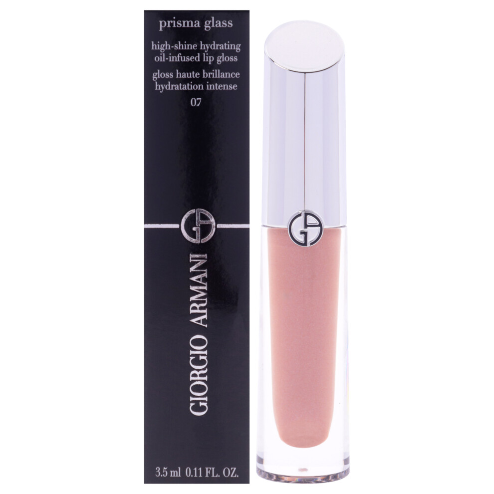 Armani Cream Prisma Glass Lip Gloss 07 Nude Glow 0.11 Oz