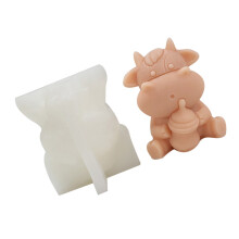 3D Cow Candle Molds Scented Candle Castings Molds Dairy Cattle