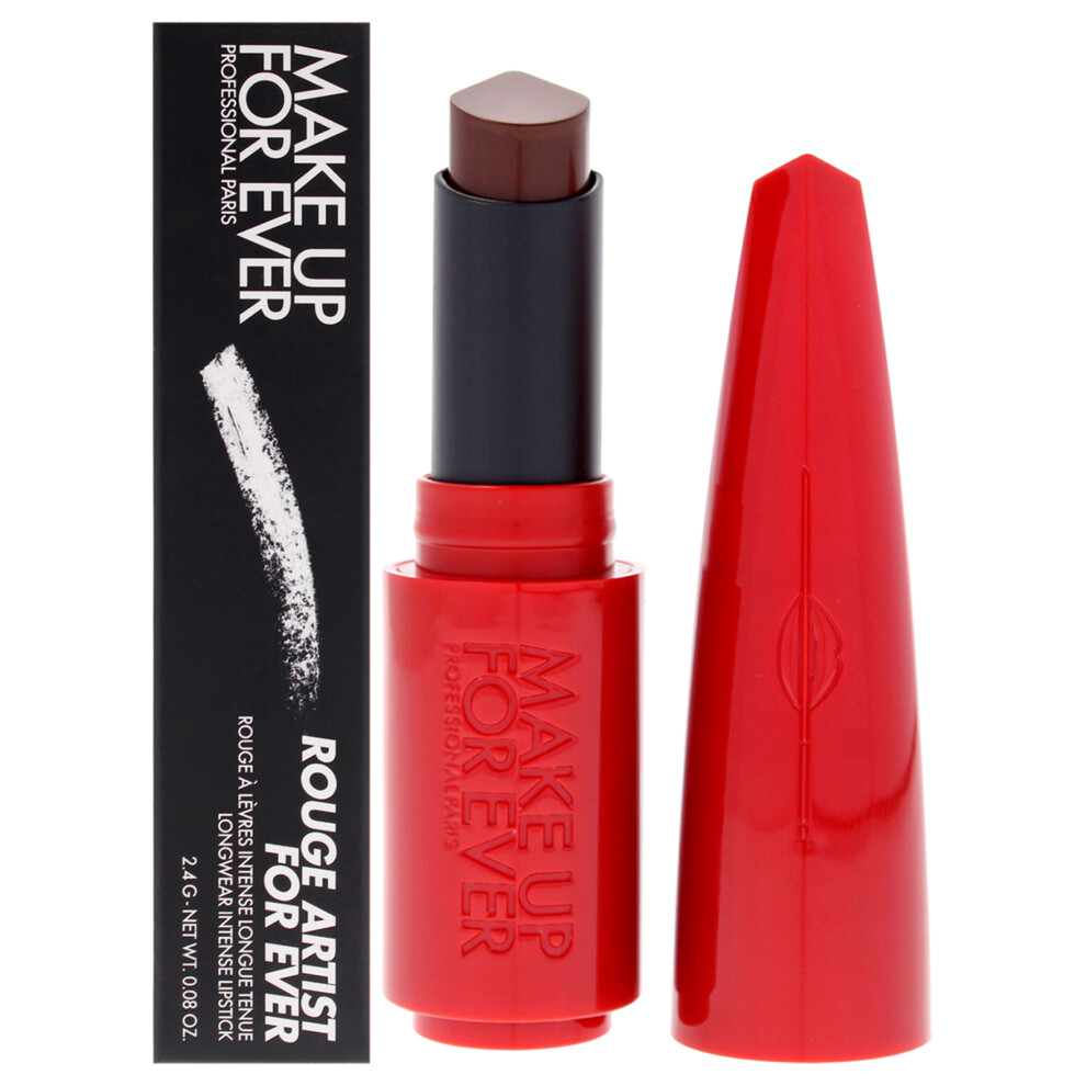 Make Up For Ever Rouge Artist For Ever Satin Lipstick 2.4G 608 - Limitless Brown - Image 2