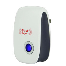 Repelente eletrônico de pragas com tecnologia ultrassônica, controle silencioso, multifuncional para ratos, baratas, formigas e aranhas, com ampla